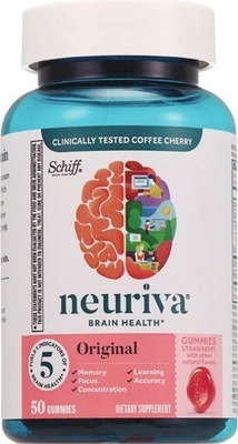 Neuriva brain performance original 30-50 ct., brain + eye 30 ct. or brain + energy 75 ct.$7.00 Digital mfr coupon + Buy 1 get $5 ExtraBucks Rewards® WITH CARD