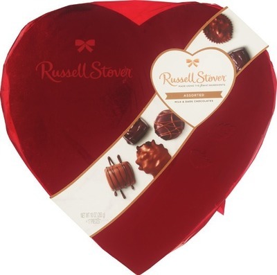 Russell Stover, Whitman's or Dove Valentine hearts 3.1-20.1 oz.Buy 1 get $2 ExtraBucks Rewards® WITH CARD