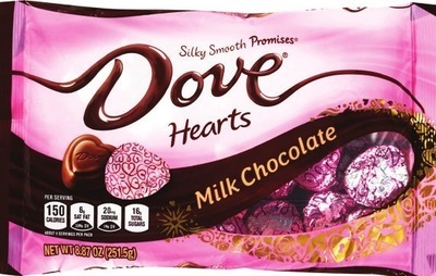 Dove Valentine Promises 7.94-8.87 oz, Mars chocolate Valentine Minis or Valentine M & M' s 7.44-10 oz.Also get savings with Buy 2 get $2 Extrabucks Rewards® WITH CARD