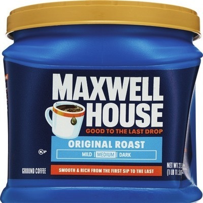 Maxwell House or Yuban coffee 23.1-28.4 ozAlso get savings with Buy 1 get $2 ExtraBucks Rewards®♦