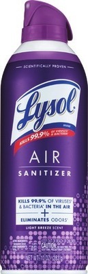 Lysol disinfectant spray 19 oz or Air Sanitizer 10 oz.Also get savings with 50¢ Digital mfr coupon + Spend $30 get $10 ExtraBucks Rewards®