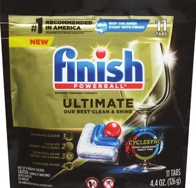 Finish Powerball Jet-Dry rinse aid or Ultimate tabsAlso get savings with Spend $30 get $10 ExtraBucks Rewards® WITH CARD