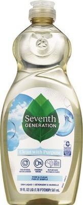 ANY Seventh Generation household paper products, cleaners or laundry detergent 90 oz.Buy 1 get 1 50% OFF* Also get savings with spend $15 get $3 ExtraBucks Rewards®⯁ WITH CARD