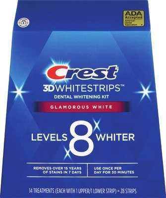 Crest 3D Whitestrips Glamorous White 14 ct. or Sensitive 18 ct.Also get savings with 5.00 Digital mfr coupon + Buy 1 get $10 ExtraBucks Rewards®