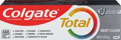 Colgate Optic White Stain Fighter 4.2 oz, Max 6-6.3 oz, Total 3.3 oz or 2in1 4.6 oz toothpaste