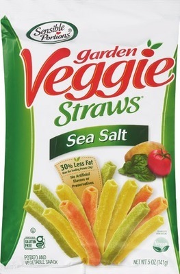 Sensible Portions snacks 3.75-6 oz, Parm Crisps 1.75 oz, Thinsters 4 oz or Terra veggie chips 5-6 oz.Buy 2 get $2 ExtraBucks Rewards® WITH CARD