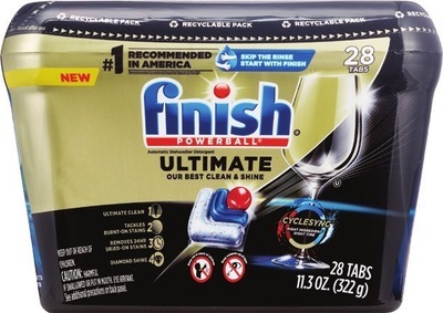 Finish PowerBall dishwasher detergent tabsAlso get savings with $3.00 Digital mfr Coupon + Buy 2 get $3 ExtraBucks Rewards®♦