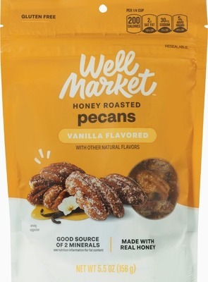 Well Market, Gold Emblem, Gold Emblem abound mixed nuts 16-17.5 oz, dried fruit, cashews 16-17.5 oz, popcorn 4-5 oz or trail mix 5-28 ozspend $20 get $5 ExtraBucks Rewards® WITH CARD