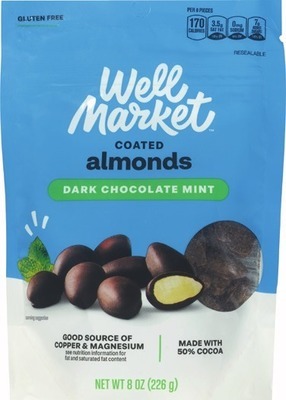 Well Market chocolate covered gourmet nuts 5-8 oz.Also get savings with spend $20 get $5 ExtraBucks Rewards® WITH CARD