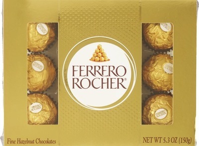 Ferrero 12 ct., Raffaello 15 ct., Christmas Trees 4.7-5.3 oz or Godiva boxed chocolate 3.5-15.3 oz.Buy 1 get 1 50% OFF* + Also get savings with Buy 2 get $1 ExtraBucks Rewards® WITH CARD