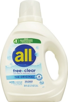 all free & clear laundry detergent 88 oz or Mighty Pacs 39 ct.Also get savings with Spend $30 get $10 ExtraBucks Rewards®♦