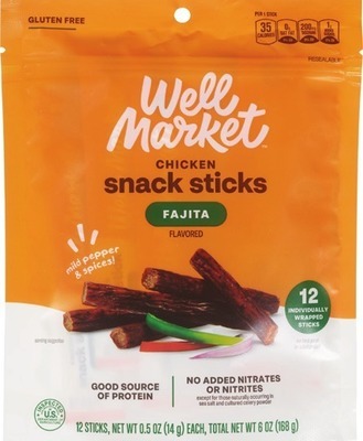 Well Market snack sticks 12 ct.Also get savings with Digital mfr coupon Spend $20 get $5 ExtraBucks Rewards® WITH CARD