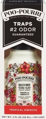 Poo-Pourri toilet spray 2 oz, Home-Pourri Air + Fabric spray 11 oz or Pet-Pourri Air + Fabric spray 16 oz.30% OFF WITH CARD PLUS Also get savings with Spend $30 get $10 ExtraBucks Rewards®♦