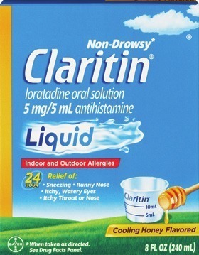 Claritin adult tablets, liqui-gels 30 ct. or honey syrup 8 oz