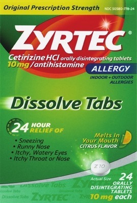 Zyrtec 24-30 ct.Also get savings with Buy 1 get $3 ExtraBucks Rewards®