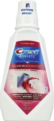 Crest Whitening, Clinical, Gum rinse 946mL-1 liter, Oral-B Brilliance, Stain Eraser, CrossAction 2 ct. manual toothbrush