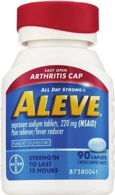 Aleve or Bayer aspirin.Spend $25 get $8 ExtraBucks Rewards®✧WITH CARD