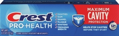 Crest 3D White 2.4 oz, Pro-Health 3.5-4.3 oz, Complete 5.4 oz toothpaste, Oral-B Charcoal, Sensi Soft or Vivid 1 ct. toothbrushAlso get savings with 2.00 Digital mfr coupon + Buy 2 get $4 ExtraBucks Rewards®