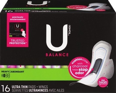 U by Kotex liners 40-50 ct., pads 13-18 ct. or tampons 15-16 ct.Also get savings with Buy 2 get $3 ExtraBucks Rewards®♦