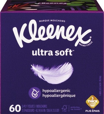 Kleenex cubes 55-70 ct., rectangular boxes 120-160 ct. or ON the GO 3-6 pk.Also get savings with 1.00 on 3 Digital mfr coupon + Spend $20 get $5 ExtraBucks Rewards®