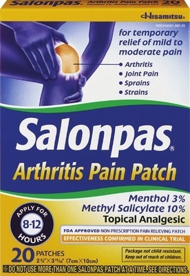 ANY Salonpas pain reliefBuy 2 get $5 ExtraBucks Rewards® WITH CARD