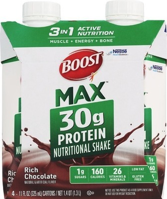 ANY Boost 4 or 6 pk.Buy 1 get 1 40% OFF* Also get savings with $7.00 Digital mfr coupon + Buy 2 get $6 ExtraBucks Rewards® WITH CARD