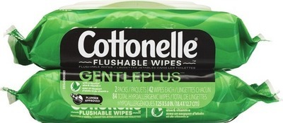 Cottonelle flushable wipes 84 ct.Also get savings with Buy 2 get $2 ExtraBucks Rewards®