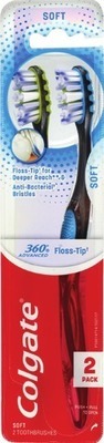 ANY Colgate Total oral care or 360° floss tip toothbrushesDigital mfr coupon + Spend $10 get $5 ExtraBucks Rewards®♦ WITH CARD