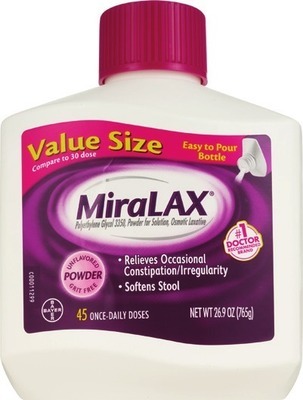 ANY MiraLAX.Spend $30 get $10 ExtraBucks Rewards® WITH CARD