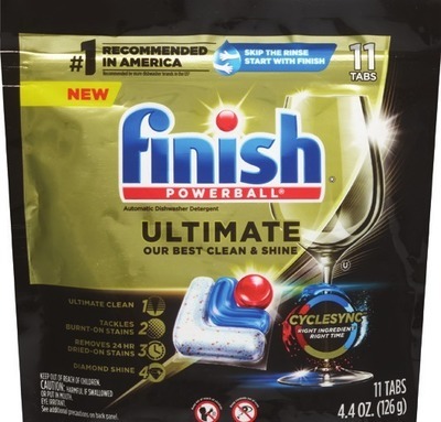 Finish Powerball Jet-Dry rinse aid or Ultimate tabs 11 ct.Also get savings with Spend $15 get $3 ExtraBucks Rewards®