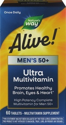 Nature's Way supplements, cold relief, Alive! vitamins or women's probiotic pearls 30 ct.Spend $25 get $7 ExtraBucks Rewards®