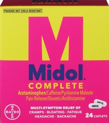 Midol Complete 24 ct. or on-the-go 10 ct.Buy 1 get 1 50% OFF* + Also get savings with Buy 2 get $5 ExtraBucks Rewards®