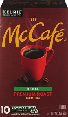 ANY McCafé, Green Mountain or Donut Shop K-Cups 10 ct.Also get savings with Buy 1 get 50¢ ExtraBucks Rewards®