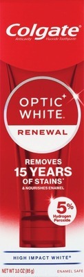 Colgate Optic White, Plaque, Sensitive 3 oz & up, Total 5.1 oz & up toothpaste or cosmetics$2.00 digital mfr coupon + Buy 2 get $6 ExtraBucks Rewards®♦