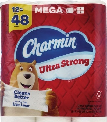 Charmin Ultra 12 mega roll or Bounty Select-A-Size 6 double rollAlso get savings with 1.00 Digital mfr coupon + Spend $30 get $10 ExtraBucks Rewards®