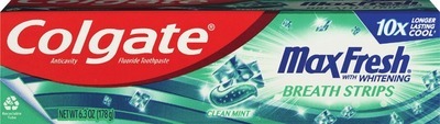 Colgate Optic White Stain Fighter 4.2 oz, Max 6-6.3 oz, Total 3.3 oz or 2in1 4.6 oz toothpaste