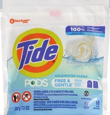 Tide PODS, Gain flings! 12-16 ct., Downy Beads 5 oz, Gain, Bounce, Downy sheets 40, 70-80 ct. or Tide spray 22 oz