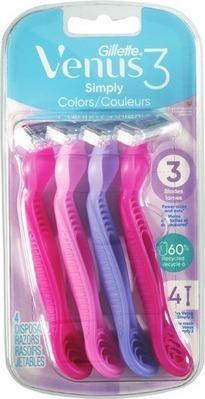 Gillette or Venus disposable razors 3-4 ct.