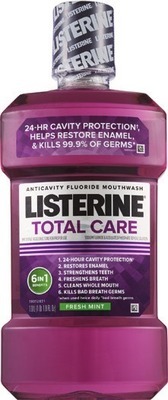 Listerine 1.5 liter, Total Care, Gum Therapy or Ultraclean 1 liter.Also get savings with $1.00 Digital mfr coupon + Buy 2 get $3 Extrabucks Rewards®