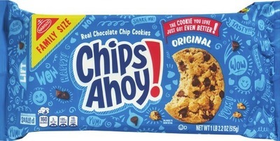 Oreo, Chips Ahoy! family size 12.08-20 oz or Honey Maid 12.2-14.4 oz.Buy 2 get $2 Extrabucks Rewards®