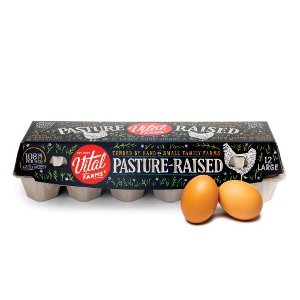 Save $1.25 on Vital Farms Pasture-Raised 12ct Large Eggs PICKUP OR DELIVERY ONLY