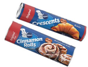 Save $1 on Pillsbury Crescents and Cinnamon Rolls PICKUP OR DELIVERY ONLY
