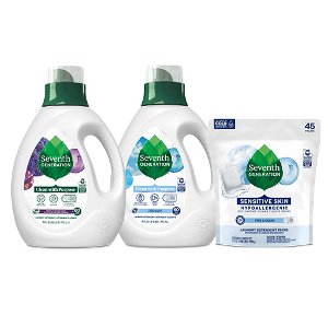 Save $4 on Seventh Generation 90oz Laundry Detergent or 45ct Detergent Pack PICKUP OR DELIVERY ONLY