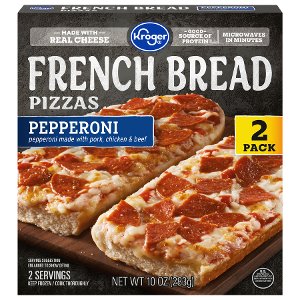Save $1.00 on Kroger French Bread Pizzas