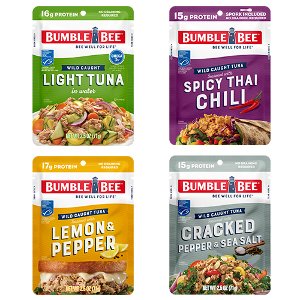 Save $1.00 on 4 Bumble Bee Tuna Pouches