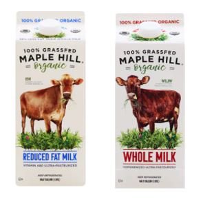 Save $1.00 on Maple Hill Organic Grassfed Milk