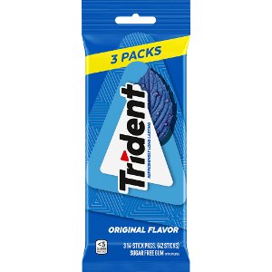 Save 20% off Trident and Dentyne Gum 3pks PICKUP OR DELIVERY ONLY