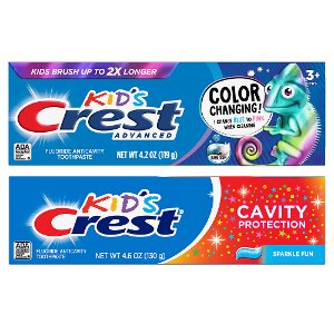 Save $1.00 on Crest Kids Toothpaste