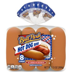 Save $0.50 on Ball Park Hot Dog or Hamburger Buns