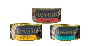 Save $1.00 on 3 Reveal Wet Cat Food